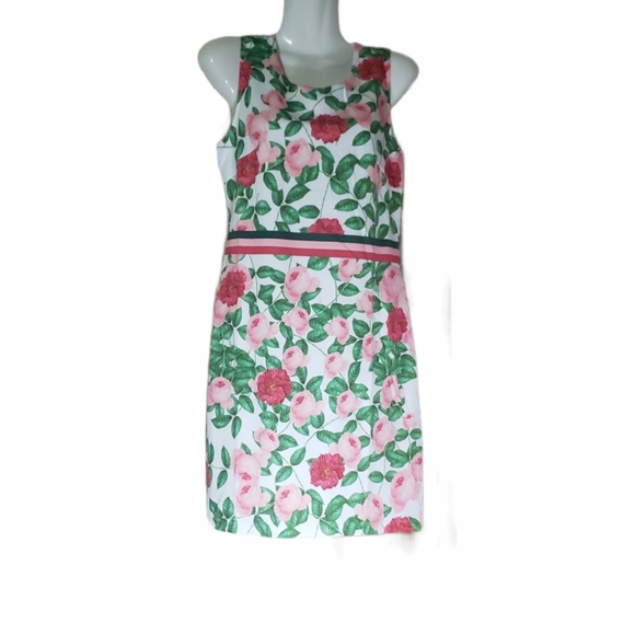 Joy & Co Women's Printed Sleeveless Dress - Picture 1 of 2